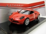  Alfa Romeo 4C 2013 Red 1:24 Motor Max 